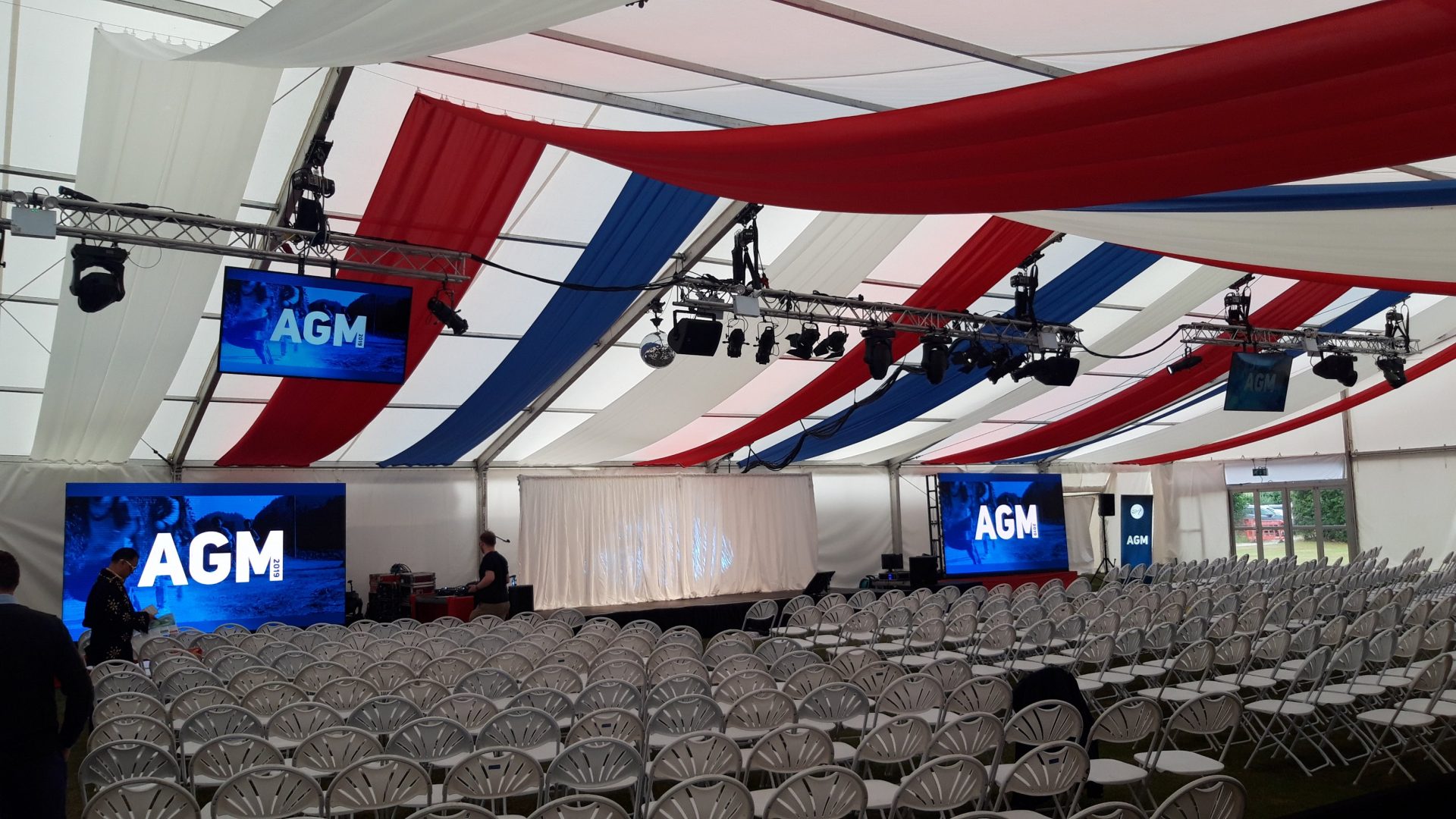 Company AGM setup