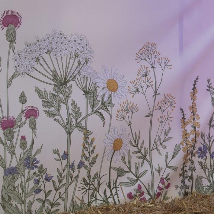 Botanical Wall lining for marquee v2